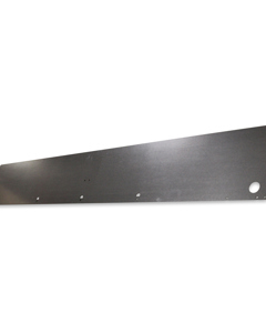 Sheet metal partition below system C-2000 V13-2 solid
